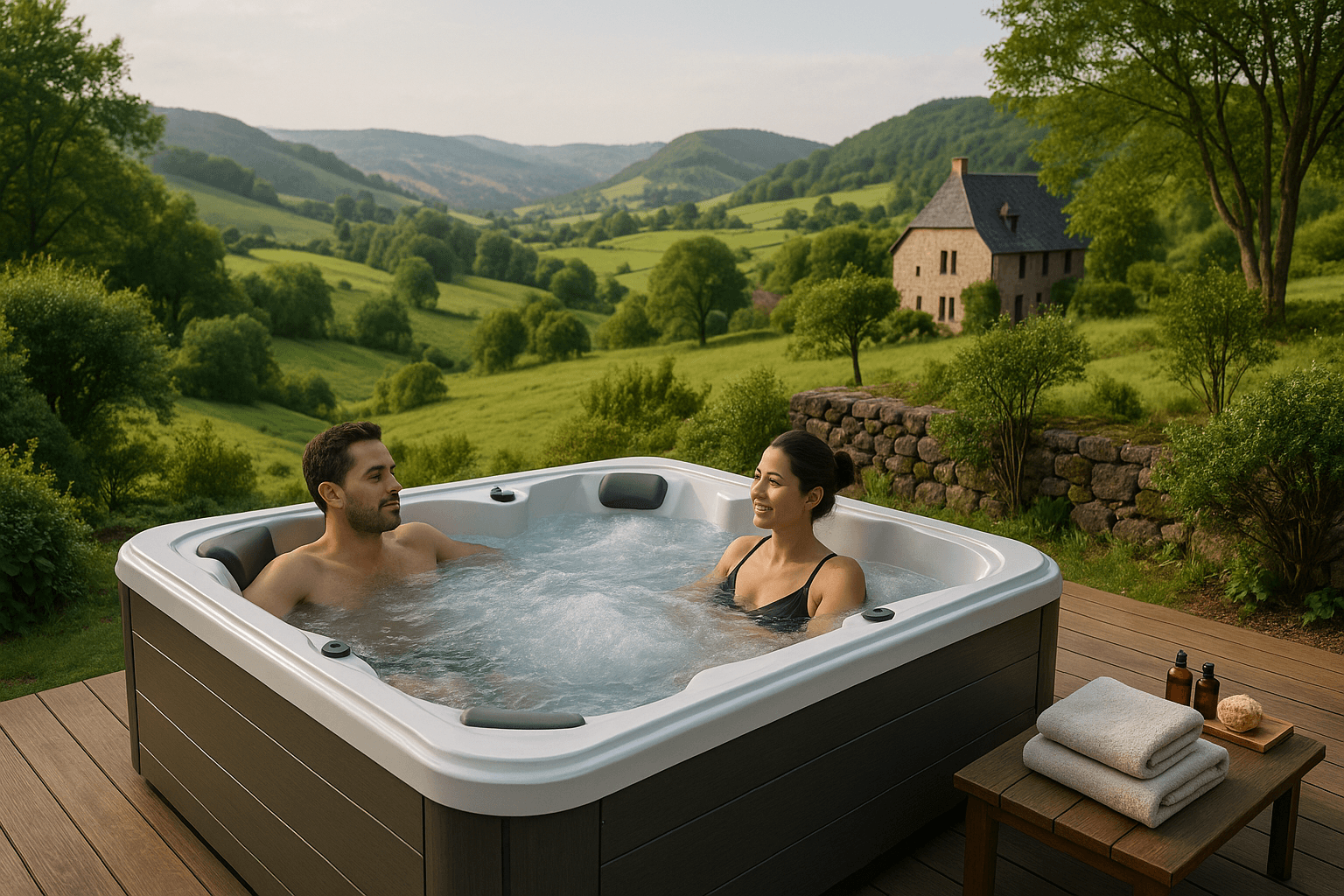 Entretien spa jacuzzi Cantal
