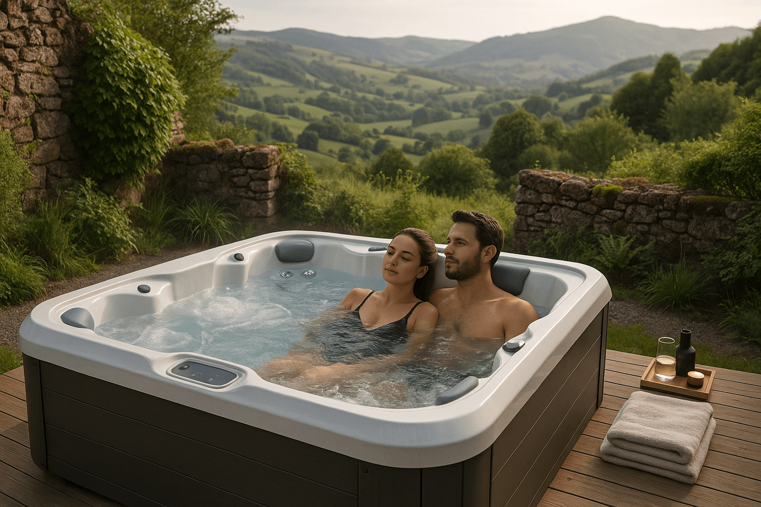 Spa int&eacute;rieur ambiance cocooning