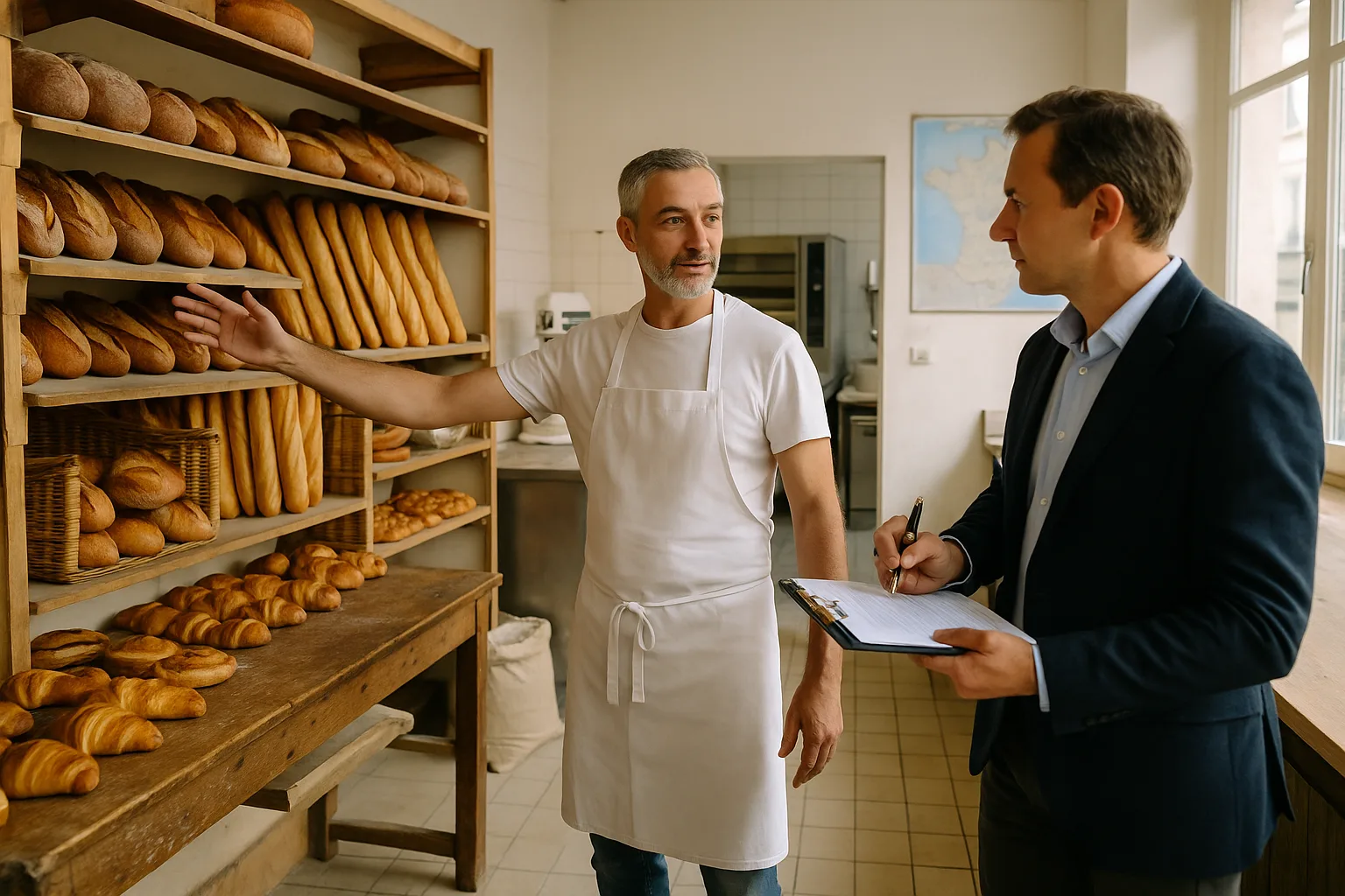Boulangerie artisanale en France