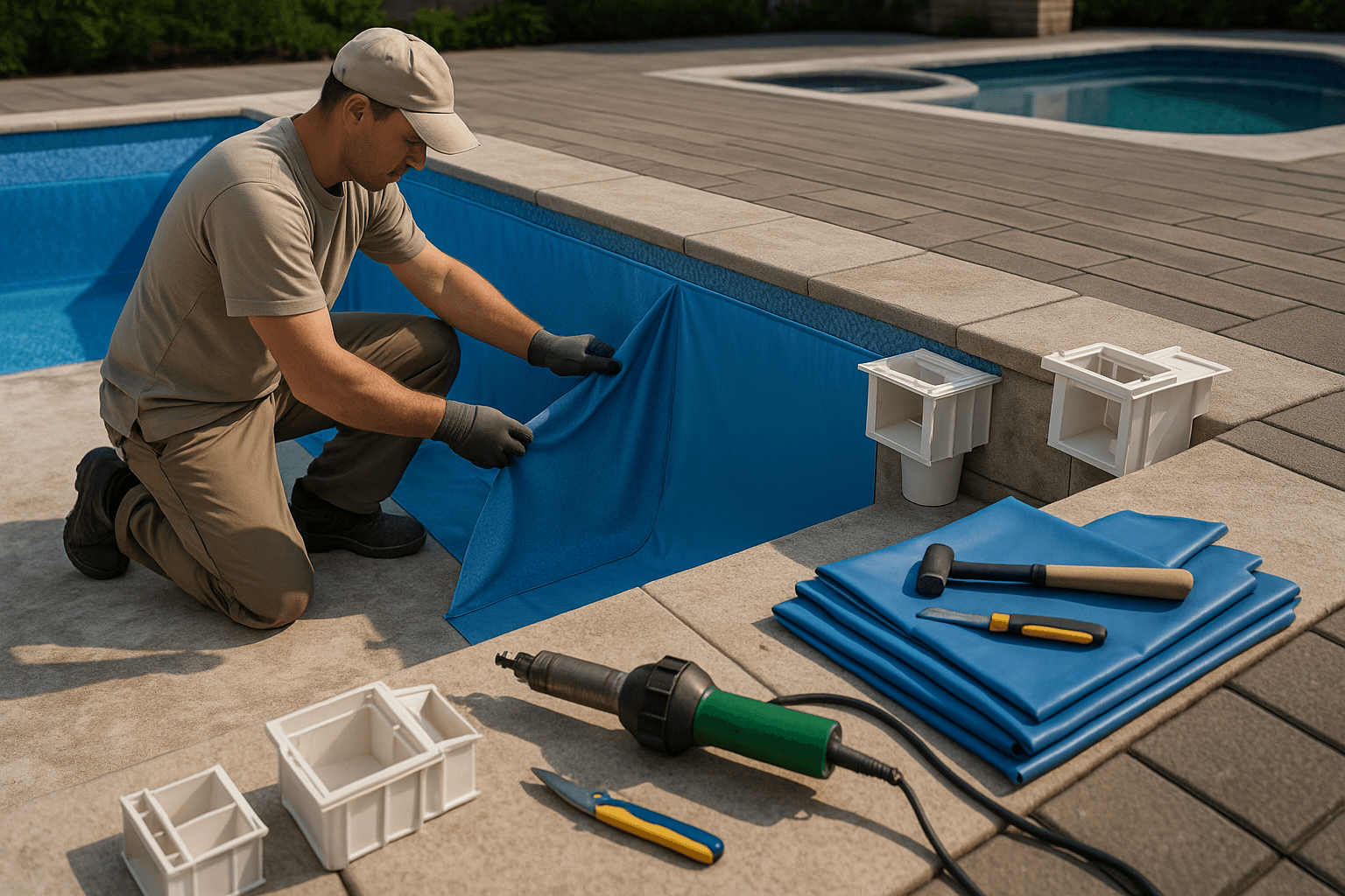 Liner arm&eacute; et motifs esth&eacute;tiques