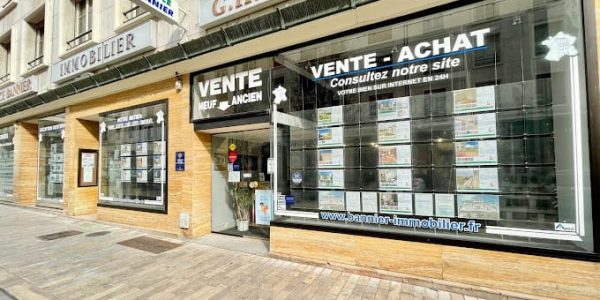 facade agence bannier immobilier orleans sologne